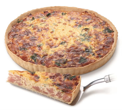 Quiche de Queijo e Fiambre Cozida 